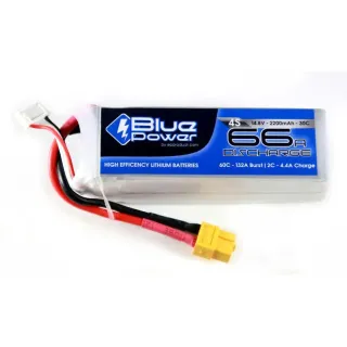 EP Batterie RC LiPo 2200 mAh 14,8 V 30C BluePower