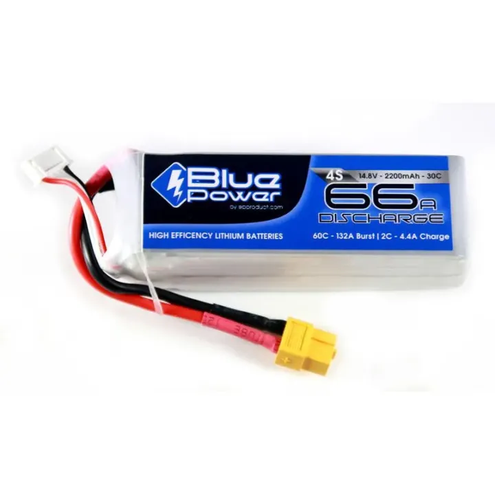 EP Batterie RC LiPo 2200 mAh 14,8 V 30C BluePower