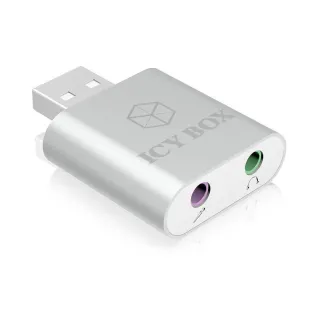 ICY BOX Carte son Adapter IB-AC527 USB 2.0