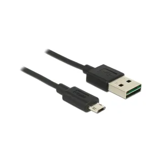 Delock Câble USB 2.0 EASY-USB USB A - Micro-USB B 2 m