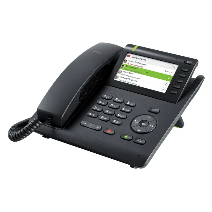 UNIFY Téléphone de bureau CP600 Noir