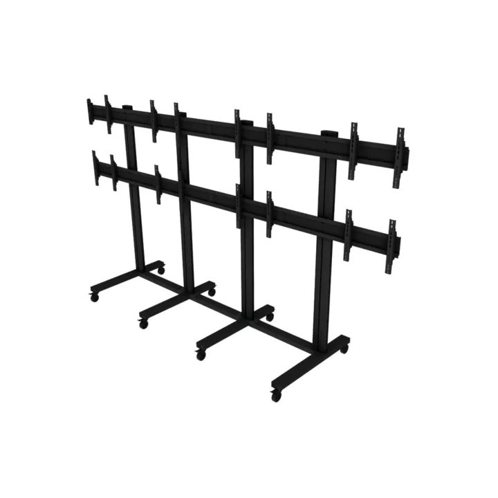 Multibrackets Trolley TV 8-Screens 1794 Noir