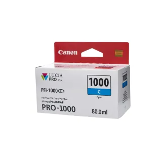 Canon Encre PFI-1000C - 0547C001 Cyan