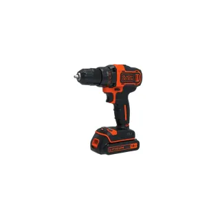 BLACK+DECKER Perceuse-visseuse sans fil BDCDD186K Kit