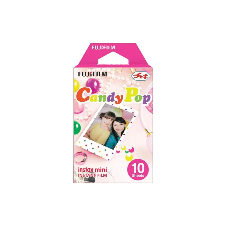 Fujifilm Film instantané Instax Mini Candy pop 10 feuilles