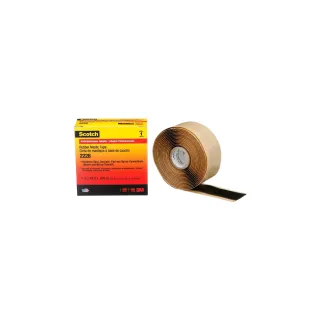 Scotch Ruban adhésif Rubber Mastic 25 mm x 3 m, Noir