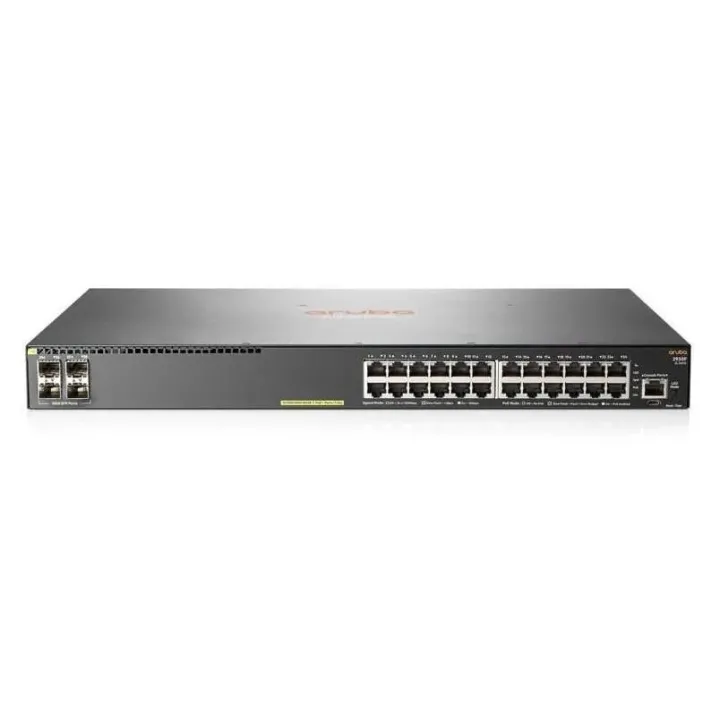 HPE Aruba Networking PoE+ Switch 2930F-24G-POE+-4SFP+ 28 Port