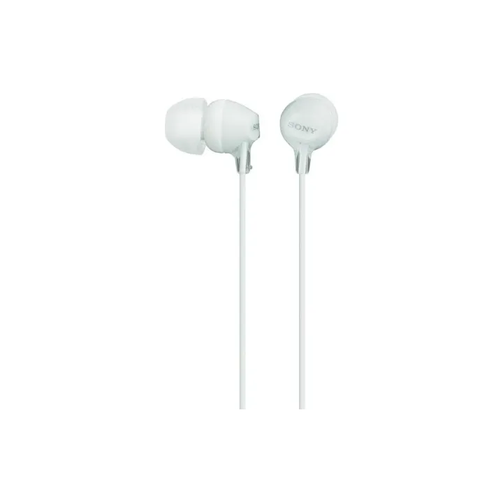 Sony Écouteurs intra-auriculaires MDREX15LPW Blanc