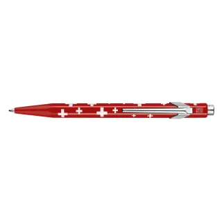 Caran dAche Stylo bille 849 Suisse, moyen (M), Croix suisse