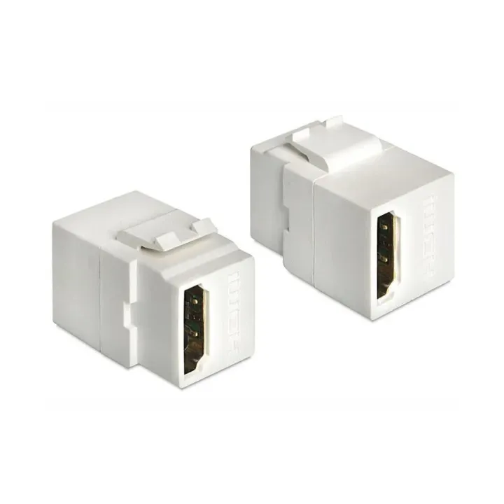 Delock Module Keystone HDMI type A Blanc