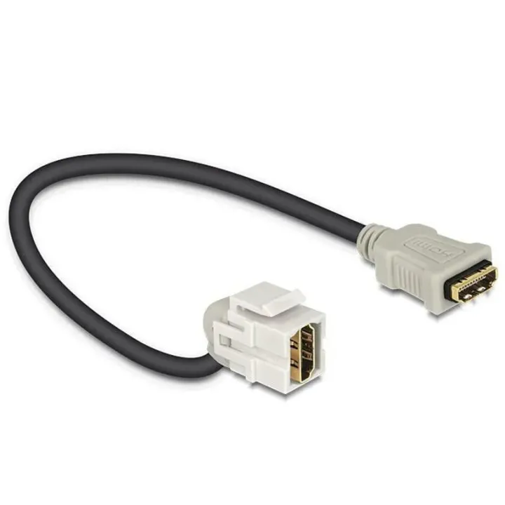 Delock Câble HDMI type A 110° coudé