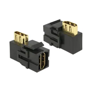 Delock Module Keystone HDMI type-A, 90°, SW coudée à 90