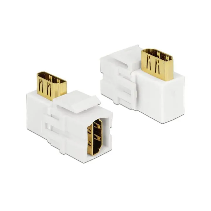 Delock Module Keystone HDMI type A, WS coudée à 90