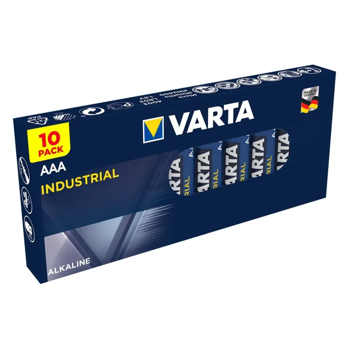 Varta Pile Industrial AAA 10 Pièce-s