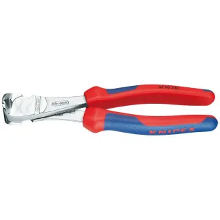 Knipex Pinces coupantes de devant à forte démultiplication 160 mm chromé