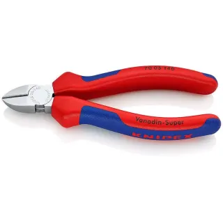 Knipex Pince coupante diagonale 140 mm chromé