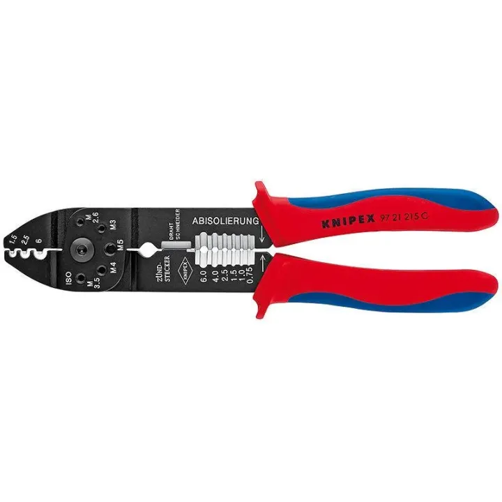 Knipex Pince à sertir 230 mm Mandrin de sertissage étroit