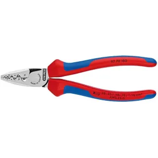 Knipex Pince à sertir 180 mm pour embouts de fils