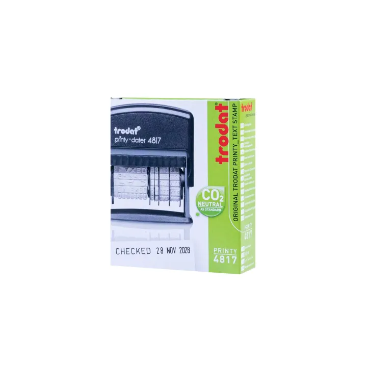 Trodat Tampon Printy-Dater 4817 Tampons de mots et de date