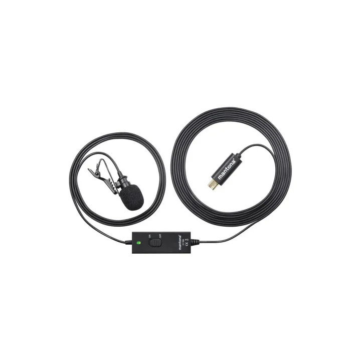 Mantona Microphone Lavalier pour Gopro 3-3++-4