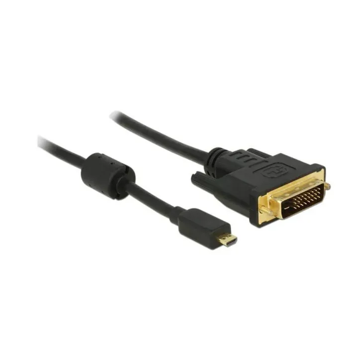 Delock Câble Micro HDMI (HDMI-D) - DVI-D, 1 m