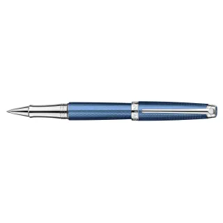 Caran dAche Stylo à bille roulante Léman fin (F), Bleu