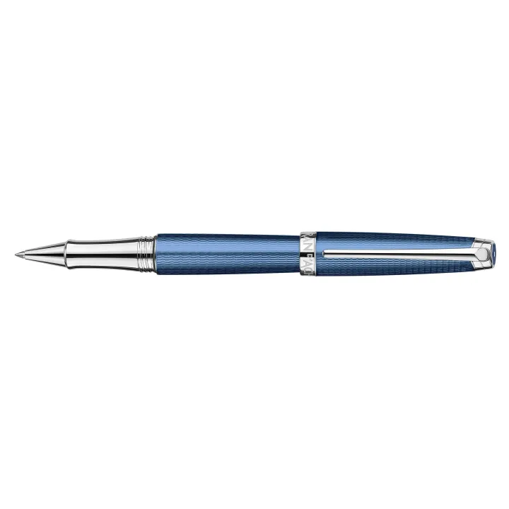 Caran dAche Stylo à bille roulante Léman fin (F), Bleu