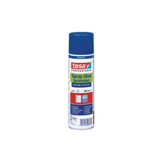 tesa Colle en spray Permanent 500 ml, Transparent