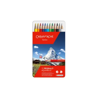 Caran dAche Crayons de couleur Prismalo 12 pièces