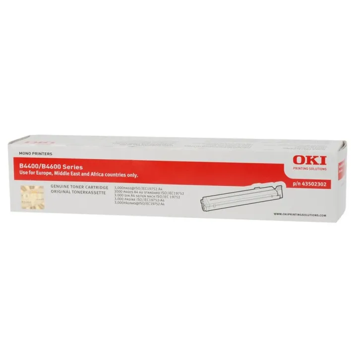 OKI Toner B4400 - 4600 noir