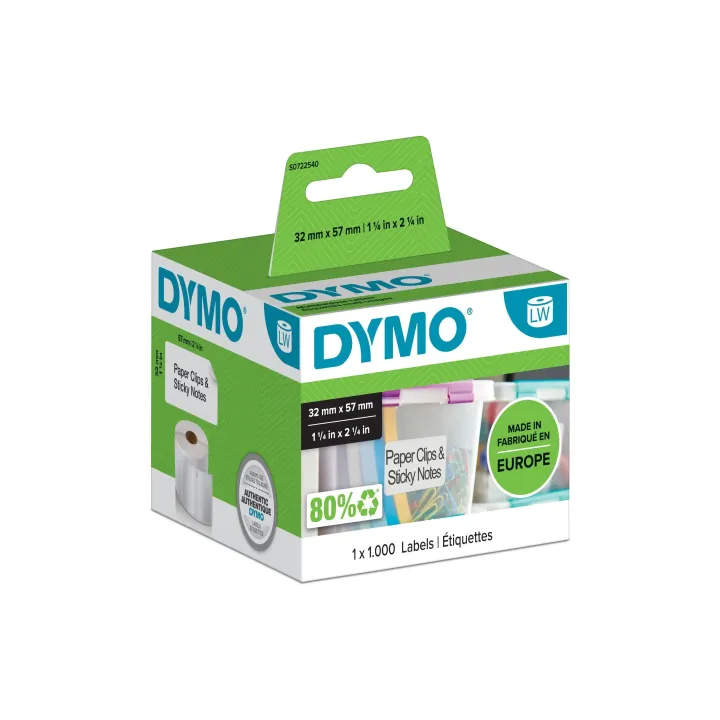 DYMO Rouleau à étiquettes Thermo Direct 32 x 57 mm