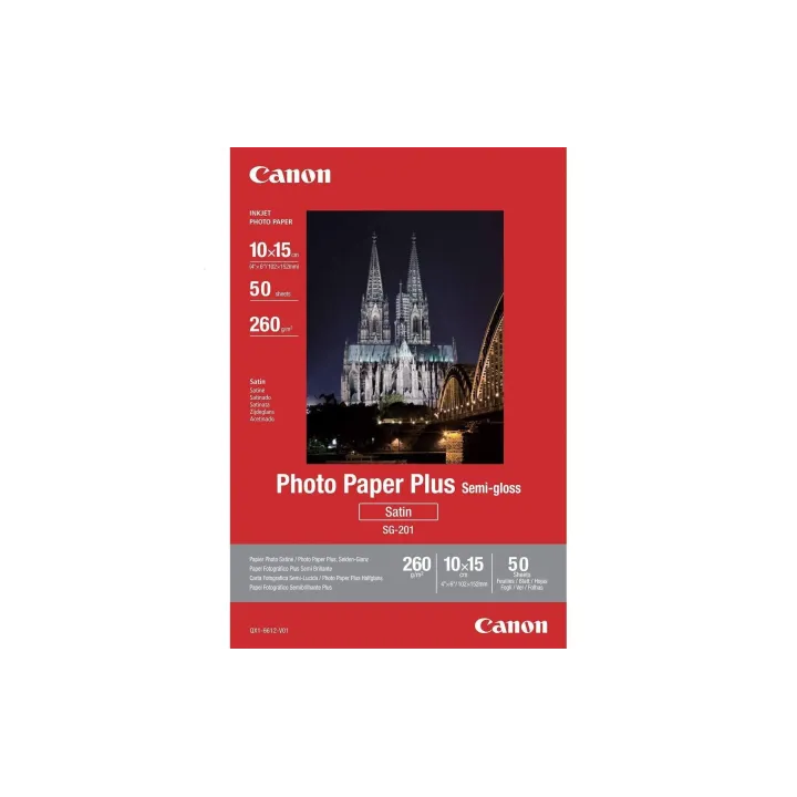 Canon Papier photo 10 x 15 cm 260 g-m² 50 Pièce-s