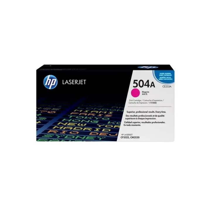 HP Toner Nr. 504A (CE253A) Magenta