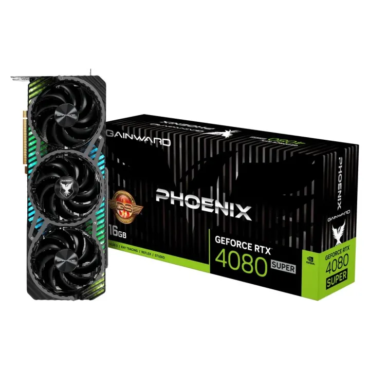 Gainward Carte graphique GeForce RTX 4080 Super Phoenix GS 16 GB