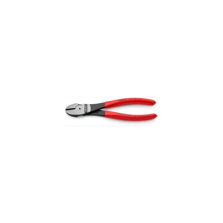 Knipex Pinces coupantes de côté à forte démultiplication 180 mm