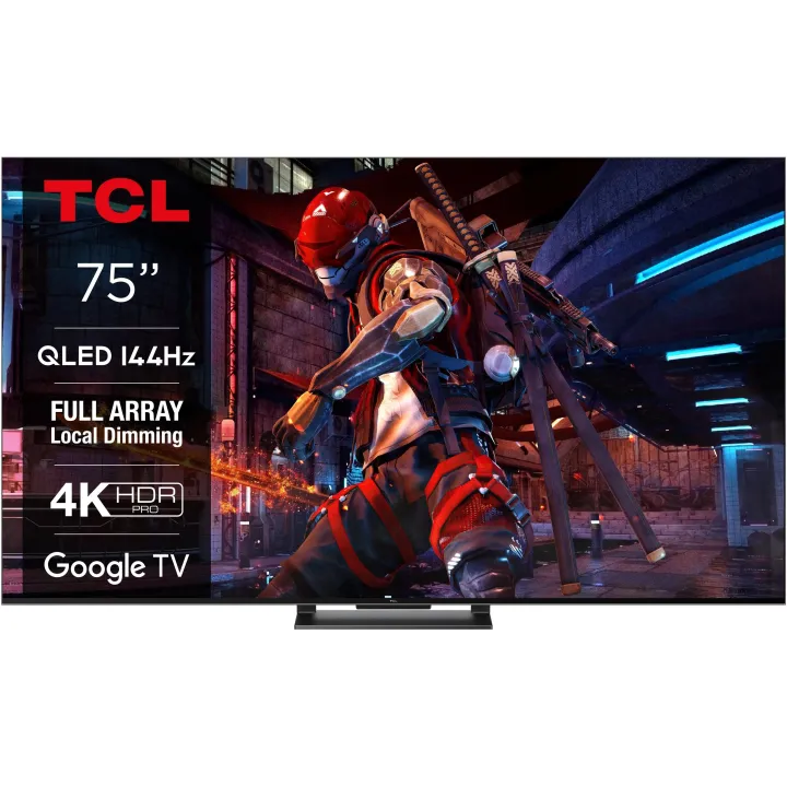 TCL TV 75T8A 75, 3840 x 2160 (Ultra HD 4K), QLED