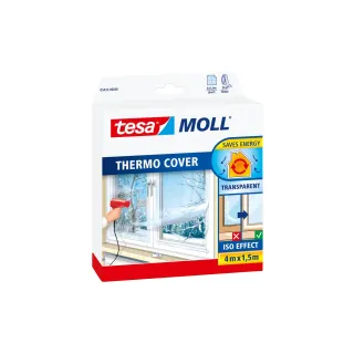 tesa Thermo Cover Film disolation pour fenêtres 4 x 1.5 m