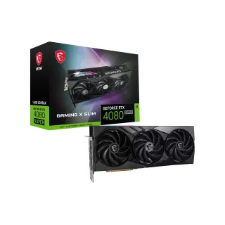 MSI Carte graphique GeForce RTX 4080 Super Gaming X Slim 16 GB