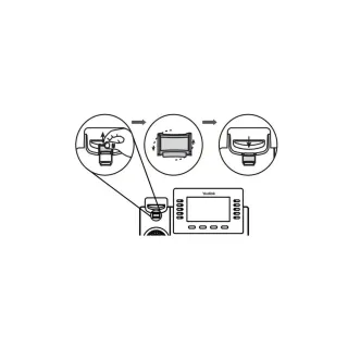 Yealink Support découteur WMC-T5x pour tous les téléphones T5x et MP5x