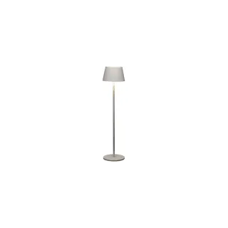 Konstsmide Lampe sur pied Pomezia USB, Blanc