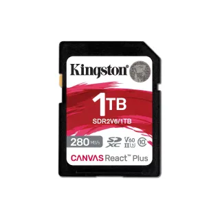 Kingston Carte SDXC Canvas React Plus V60 1000 GB