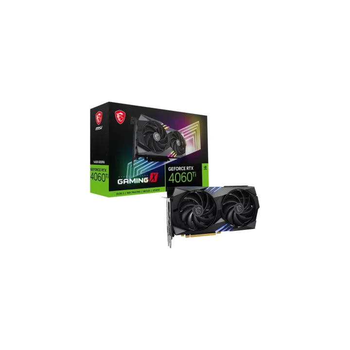 MSI Carte graphique GeForce RTX 4060 TI Gaming X 16 GB