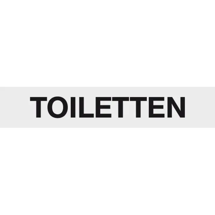 Bätschmann Panneau de signalisation Toiletten