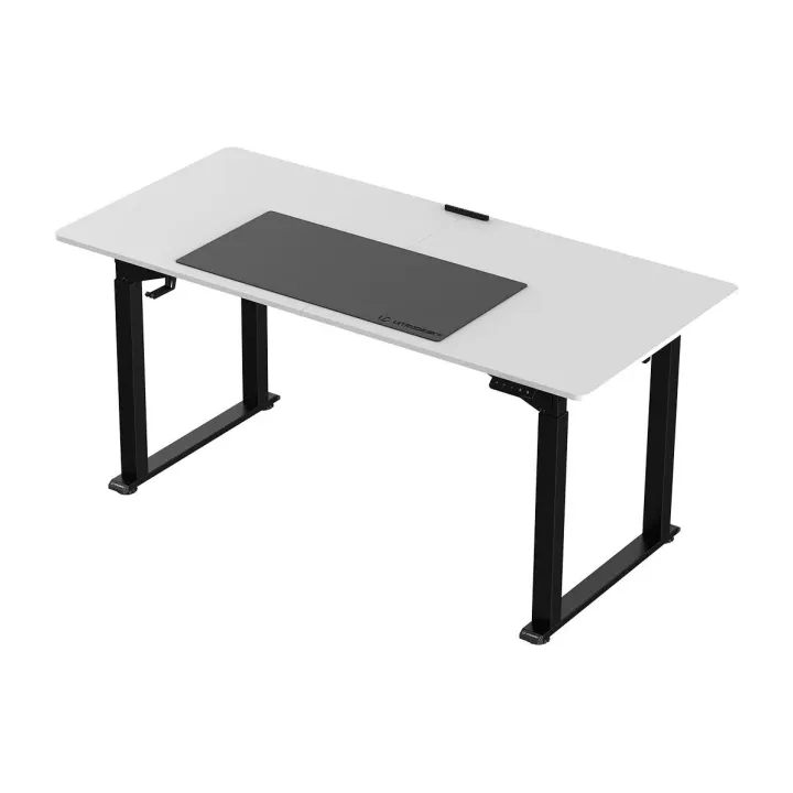Ultradesk Table de jeu Uplift Noir-Blanc