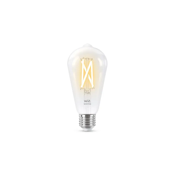 WiZ 7W (60W) E27 Tunable White Edison Filament Clear