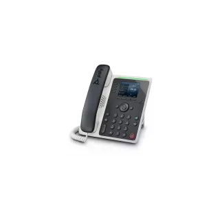 Poly Téléphone de bureau Edge E220 Noir-Blanc