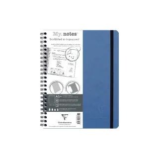 Clairefontaine Bloc-notes AgeBag A5+, dotted, Bleu