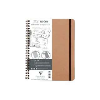 Clairefontaine Bloc-notes AgeBag A5+, dotted, beige