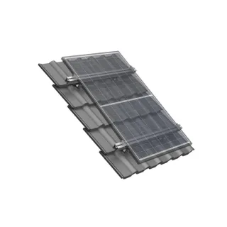 Solar-pac Kits de montage Tuile pour toit en pente 1150-30 mm