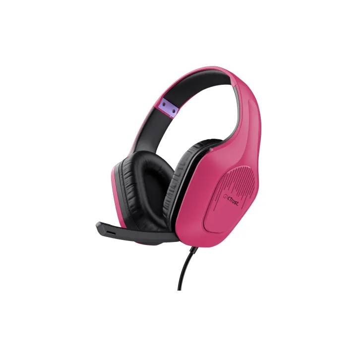 Trust Écouteurs GXT 415P Zirox Rose-Noir